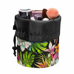 Hawaiian Aloha Tropical Pattern Print Drawstring Makeup Bag