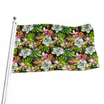 Hawaiian Aloha Tropical Pattern Print Flag