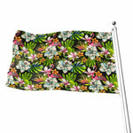 Hawaiian Aloha Tropical Pattern Print Flag