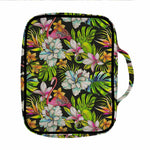 Hawaiian Aloha Tropical Pattern Print Front Pocket Bible Bag