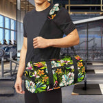 Hawaiian Aloha Tropical Pattern Print Gym Bag