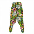 Hawaiian Aloha Tropical Pattern Print Hammer Pants