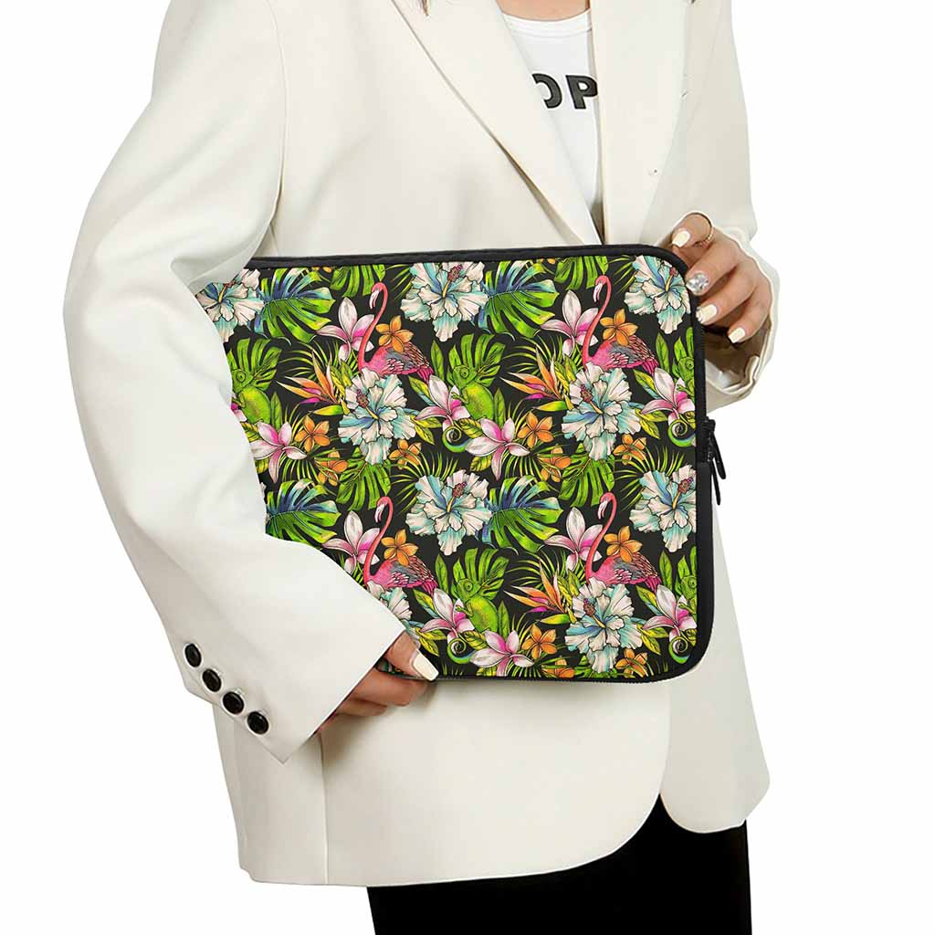 Hawaiian Aloha Tropical Pattern Print Laptop Sleeve