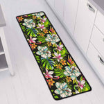 Hawaiian Aloha Tropical Pattern Print Long Kitchen Mat