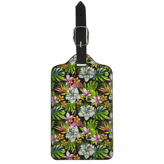 Hawaiian Aloha Tropical Pattern Print Luggage Tag