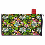 Hawaiian Aloha Tropical Pattern Print Mailbox Cover