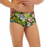 Hawaiian Aloha Tropical Pattern Print Men's Briefs