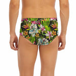 Hawaiian Aloha Tropical Pattern Print Men's Briefs