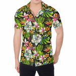 Hawaiian Aloha Tropical Pattern Print Men's Shirt