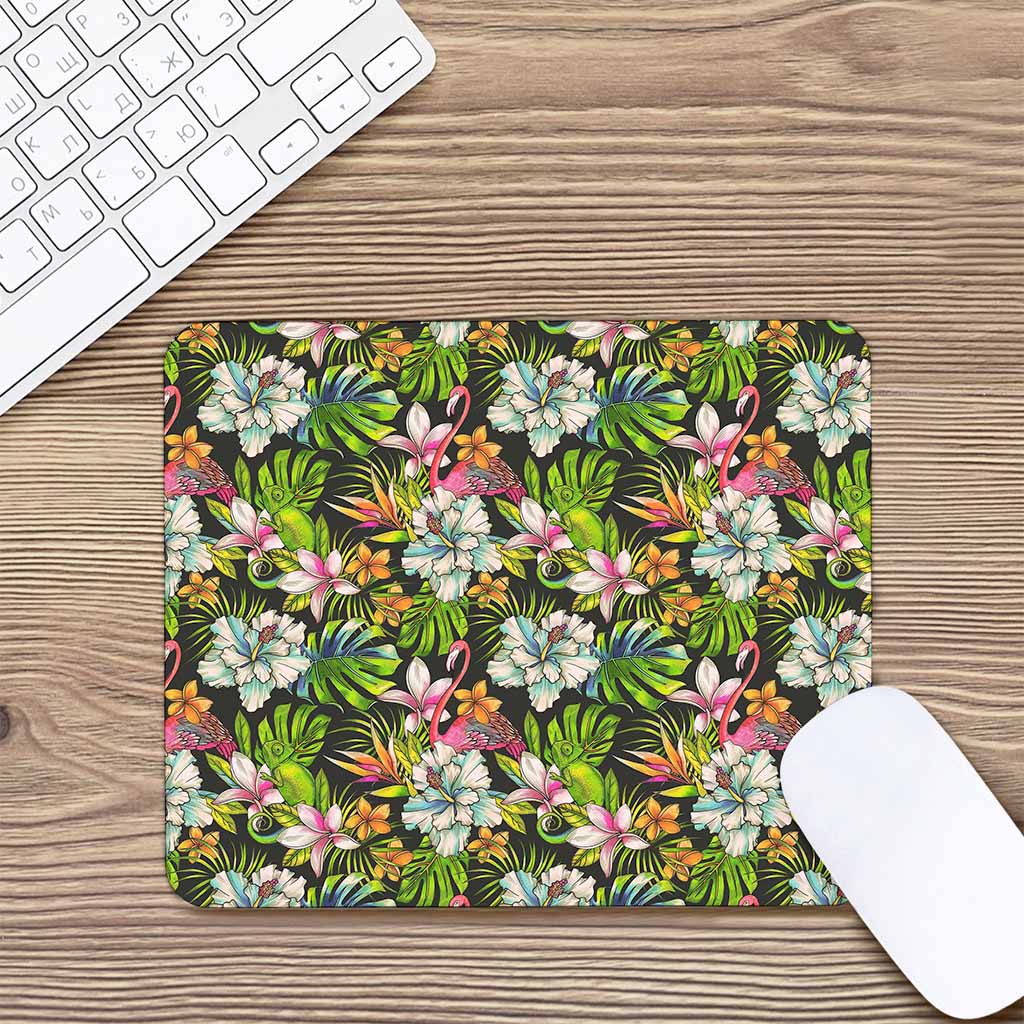Hawaiian Aloha Tropical Pattern Print Mouse Pad