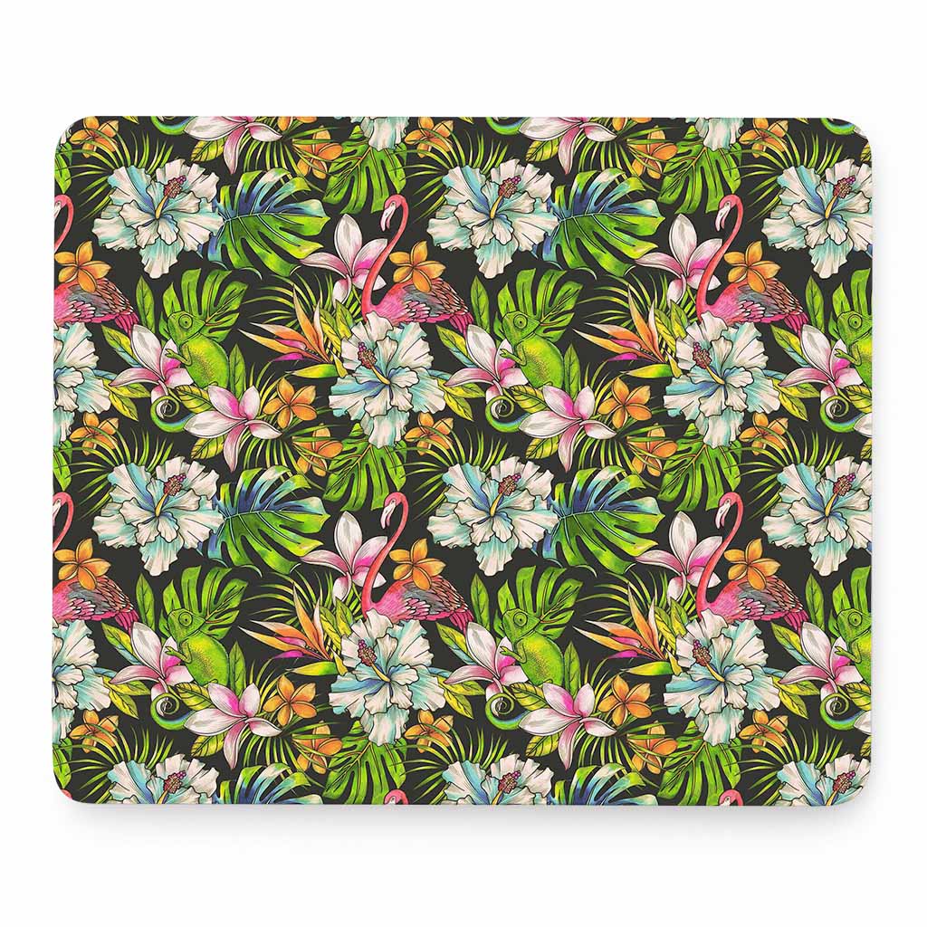 Hawaiian Aloha Tropical Pattern Print Mouse Pad