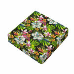 Hawaiian Aloha Tropical Pattern Print Outdoor Seat Cushion Cover
