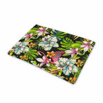 Hawaiian Aloha Tropical Pattern Print Pet Cooling Mat Cover