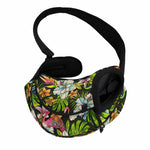 Hawaiian Aloha Tropical Pattern Print Pet Sling Carrier
