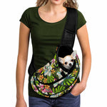 Hawaiian Aloha Tropical Pattern Print Pet Sling Carrier