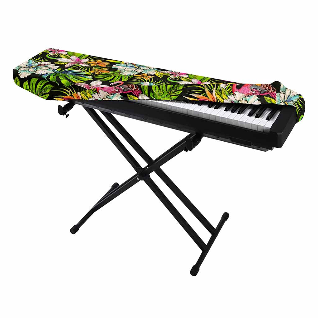 Hawaiian Aloha Tropical Pattern Print Piano Keyboard Cover