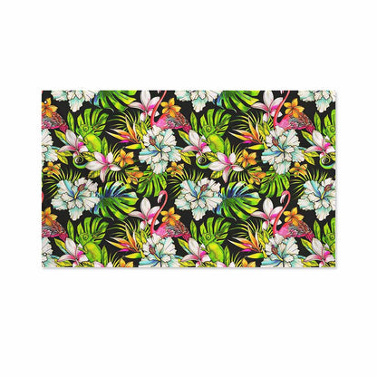Hawaiian Aloha Tropical Pattern Print Polyester Flag