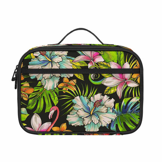 Hawaiian Aloha Tropical Pattern Print Portable Lunch Bag