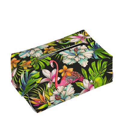 Hawaiian Aloha Tropical Pattern Print Rectangle Tissue Box Cover
