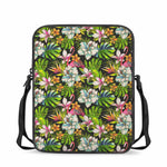 Hawaiian Aloha Tropical Pattern Print Rectangular Crossbody Bag
