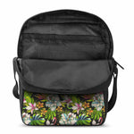 Hawaiian Aloha Tropical Pattern Print Rectangular Crossbody Bag