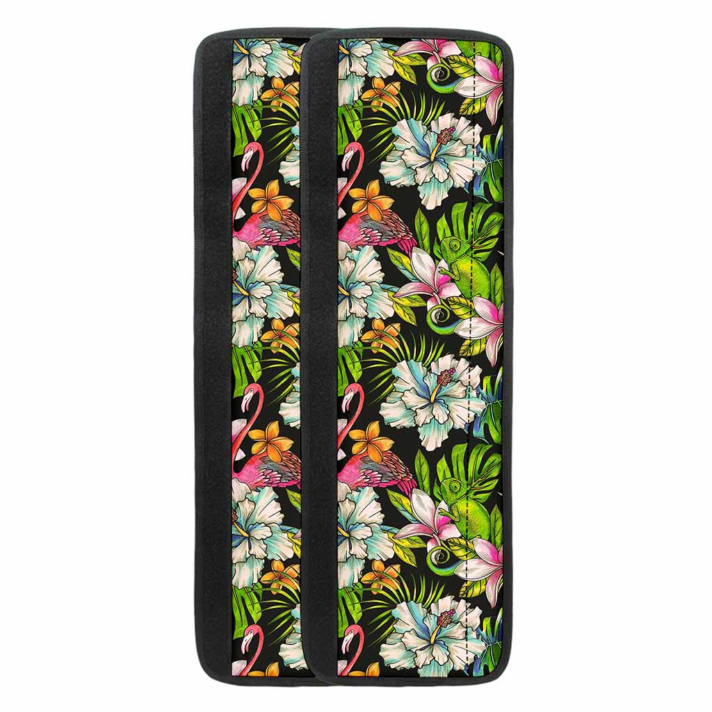 Hawaiian Aloha Tropical Pattern Print Refrigerator Handle Covers
