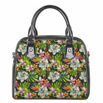 Hawaiian Aloha Tropical Pattern Print Shoulder Handbag