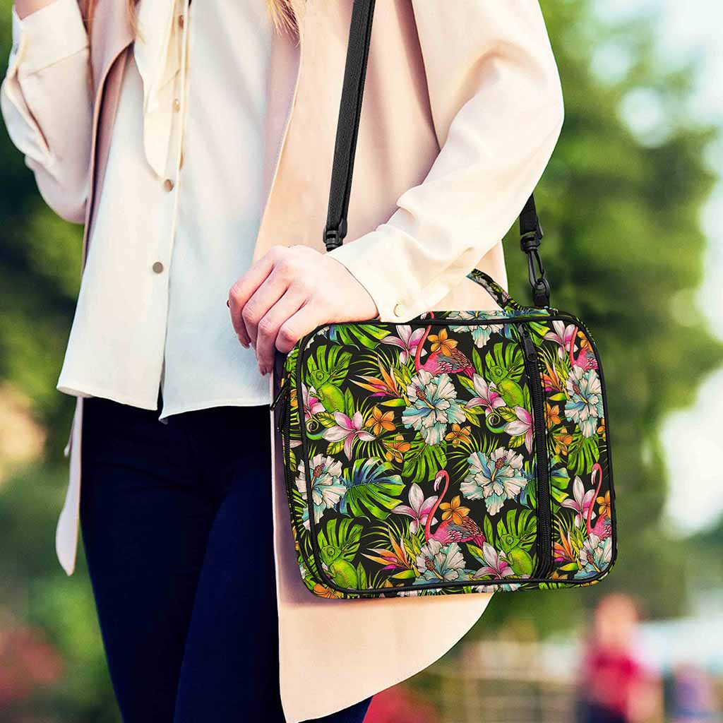 Hawaiian Aloha Tropical Pattern Print Shoulder Strap Bible Bag