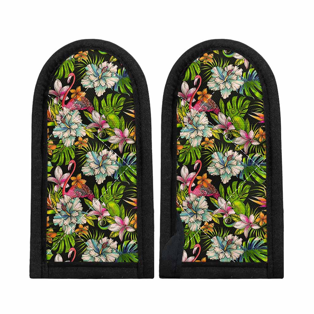 Hawaiian Aloha Tropical Pattern Print Skillet Handle Cover