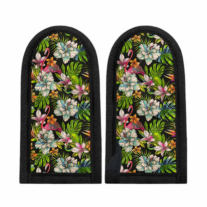 Hawaiian Aloha Tropical Pattern Print Skillet Handle Cover