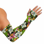 Hawaiian Aloha Tropical Pattern Print Sun Protection Arm Sleeves