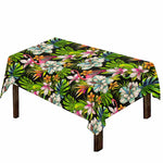 Hawaiian Aloha Tropical Pattern Print Tablecloth