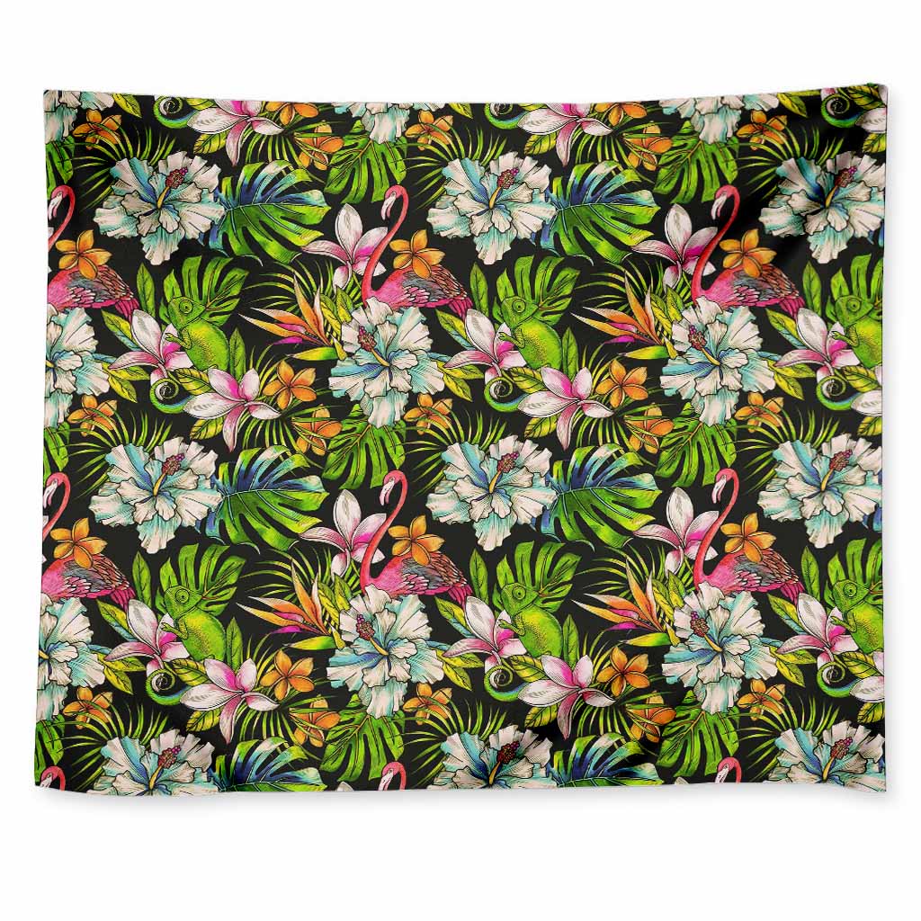 Hawaiian Aloha Tropical Pattern Print Tapestry