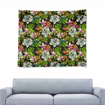 Hawaiian Aloha Tropical Pattern Print Tapestry