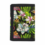 Hawaiian Aloha Tropical Pattern Print Trifold Wallet