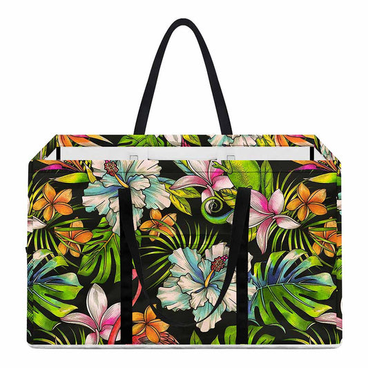 Hawaiian Aloha Tropical Pattern Print Utility Tote Bag