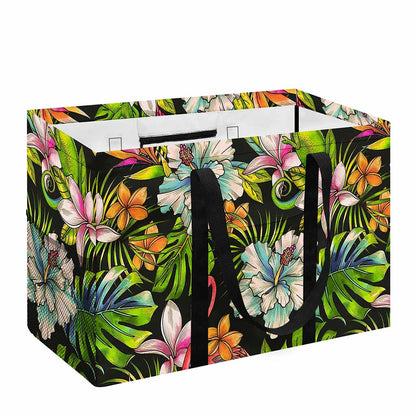 Hawaiian Aloha Tropical Pattern Print Utility Tote Bag
