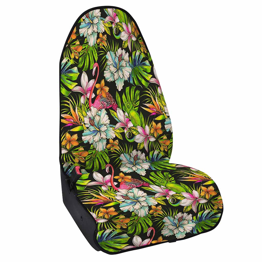 Hawaiian Aloha Tropical Pattern Print Waterproof Car Seat Cover
