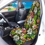 Hawaiian Aloha Tropical Pattern Print Waterproof Car Seat Cover