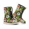 Hawaiian Aloha Tropical Pattern Print Winter Boots