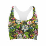 Hawaiian Aloha Tropical Pattern Print Women's Sports Bra