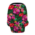 Hawaiian Floral Flowers Pattern Print Baby Seat Cover