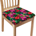 Hawaiian Floral Flowers Pattern Print Chair Cushion Cover