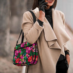 Hawaiian Floral Flowers Pattern Print Double Strap Bible Bag