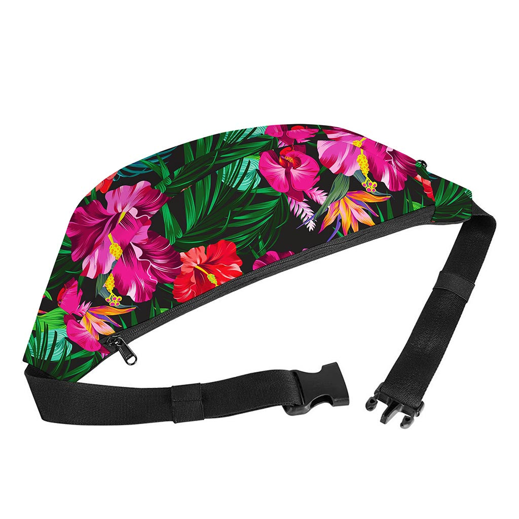 Hawaiian Floral Flowers Pattern Print Fanny Pack