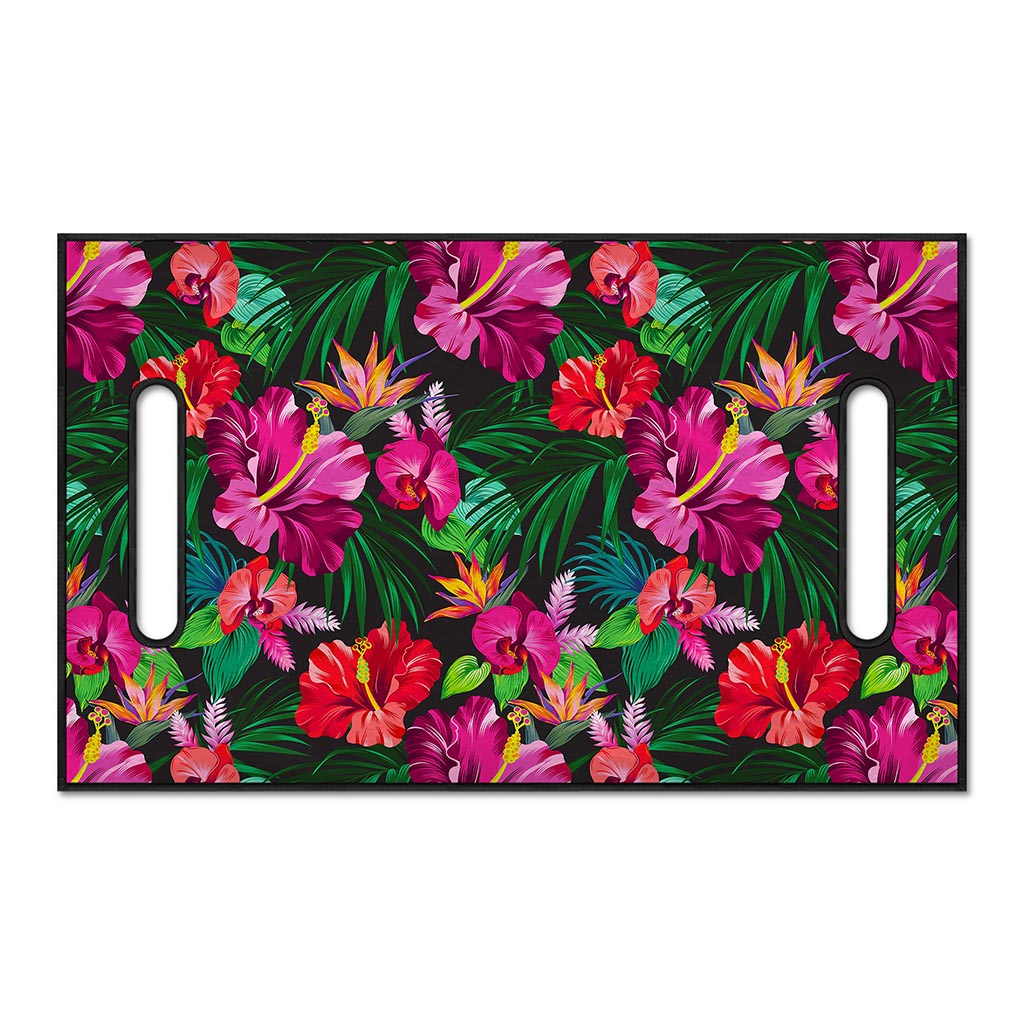 Hawaiian Floral Flowers Pattern Print Golf Cart Seat Cover