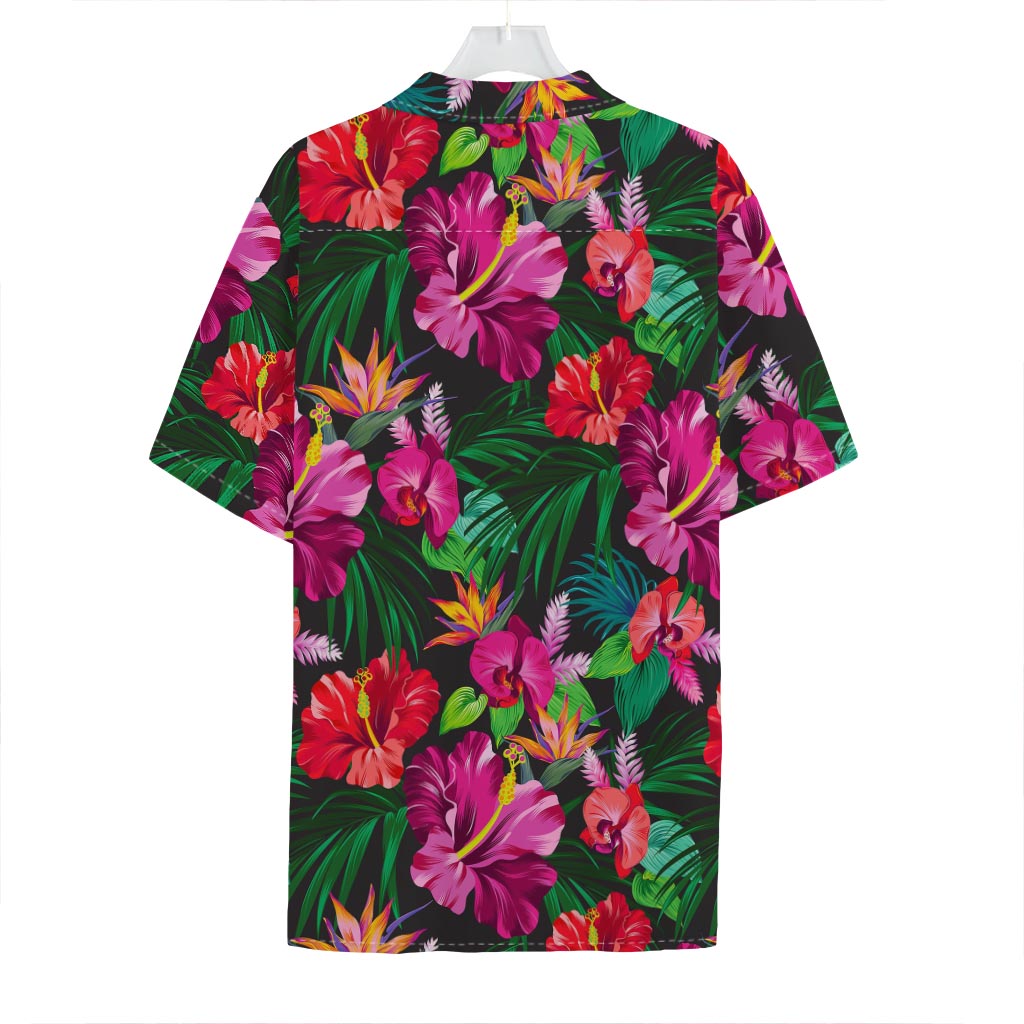 Hawaiian Floral Flowers Pattern Print Hawaiian Shirt