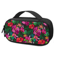 Hawaiian Floral Flowers Pattern Print Portable Cooler Travel Case