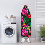 Hawaiian Floral Flowers Pattern Print Ironing Board Cover