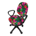Hawaiian Floral Flowers Pattern Print Office Chair Cover